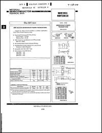 Click here to download MRF2001 Datasheet