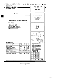 Click here to download MRF525 Datasheet