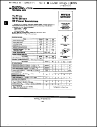 Click here to download MRF839 Datasheet