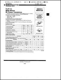 Click here to download MRF873 Datasheet