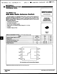 Click here to download MRFIC2003 Datasheet