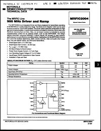 Click here to download MRFIC2004R2 Datasheet