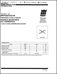 Click here to download MRFS2857HS Datasheet