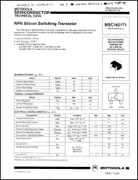 Click here to download MSC1621T3 Datasheet