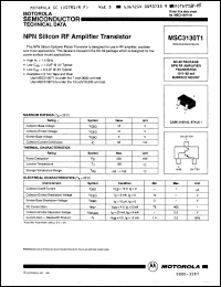 Click here to download MSC3130T3 Datasheet