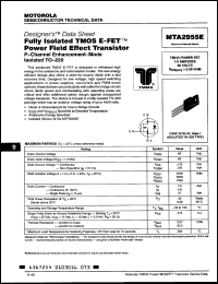 Click here to download MTA2955 Datasheet