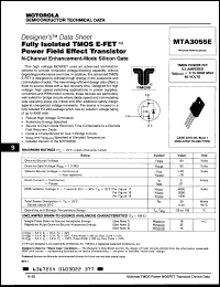 Click here to download MTA3055E Datasheet