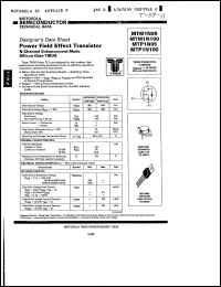 Click here to download MTM1N100 Datasheet