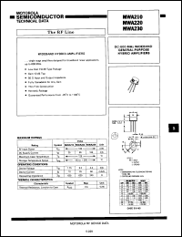 Click here to download MWA220H Datasheet