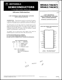 Click here to download SN74ALS672ND Datasheet