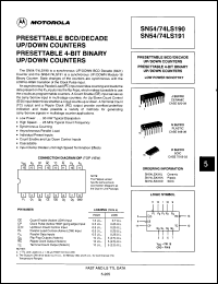 Click here to download SN74LS190JS Datasheet