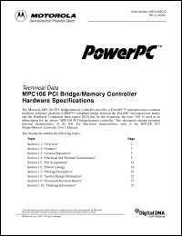Click here to download MPC106 Datasheet