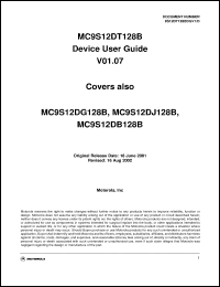 Click here to download MC9S12DT128B Datasheet