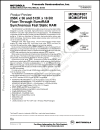 Click here to download MCM63F919TQ8R Datasheet