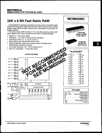 Click here to download MCM6206CJ20 Datasheet
