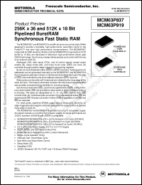 Click here to download MCM63P837ZP200R Datasheet