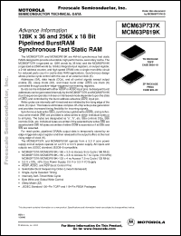 Click here to download MCM63P819K Datasheet