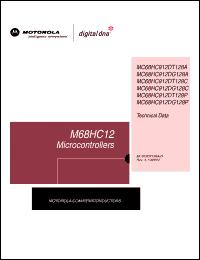 Click here to download MC912DT128AMPV Datasheet