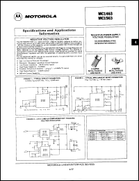 Click here to download MC1463G Datasheet