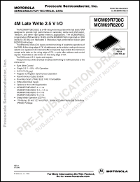 Click here to download MCM69R738CZP4.4 Datasheet
