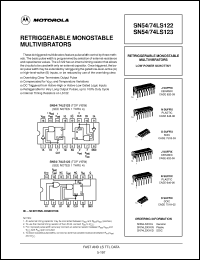 Click here to download 54LS123 Datasheet