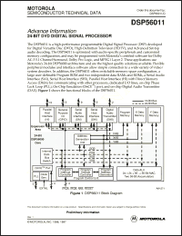 Click here to download DSP56011 Datasheet