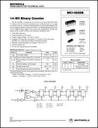 Click here to download MC14020BL Datasheet