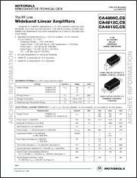 Click here to download CA4800C Datasheet