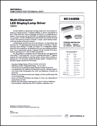 Click here to download MC14489BDW Datasheet