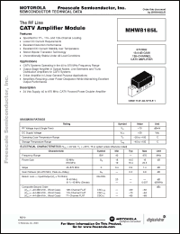 Click here to download MHW8185D Datasheet