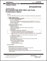 Click here to download MPC565CZP40 Datasheet