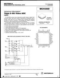 Click here to download MC44250FN Datasheet
