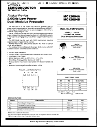 Click here to download MC12054BD Datasheet