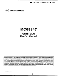 Click here to download MC68847FC16 Datasheet