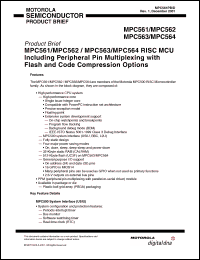 Click here to download MPC561CZP40 Datasheet