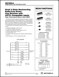 Click here to download MC54HCT244A Datasheet