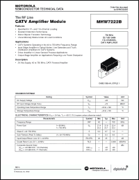 Click here to download MHW7222B Datasheet