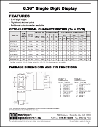 Click here to download MTN7136M-11C Datasheet