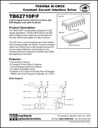Click here to download TB62710P Datasheet