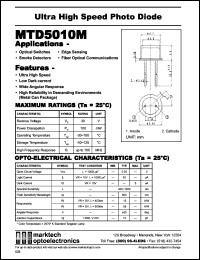 Click here to download MTD5010 Datasheet