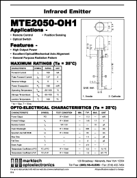 Click here to download MTE2050-OH1 Datasheet