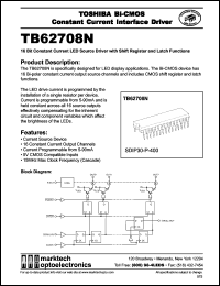 Click here to download TB62708 Datasheet