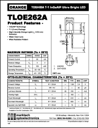 Click here to download TLOE262A Datasheet
