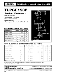 Click here to download TLPGE158P Datasheet