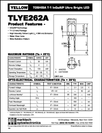 Click here to download TLYE262 Datasheet