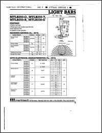 Click here to download MTLB250-O Datasheet