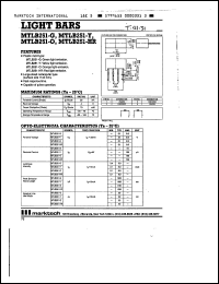 Click here to download MTLB251-O Datasheet