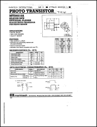 Click here to download MTD6010A Datasheet