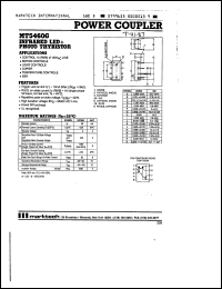 Click here to download MT5460 Datasheet