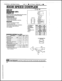 Click here to download 6N137 Datasheet